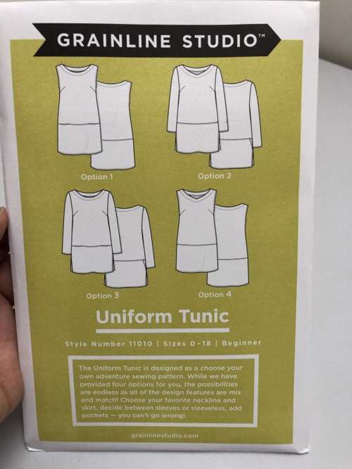 Uniform Tunic, grainline studio
